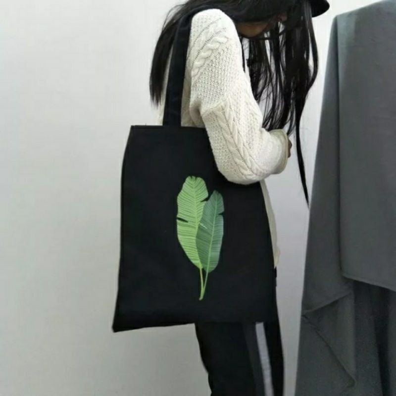 Arifirn Leaf - Tas Tote Bag Wanita Murah Resleting