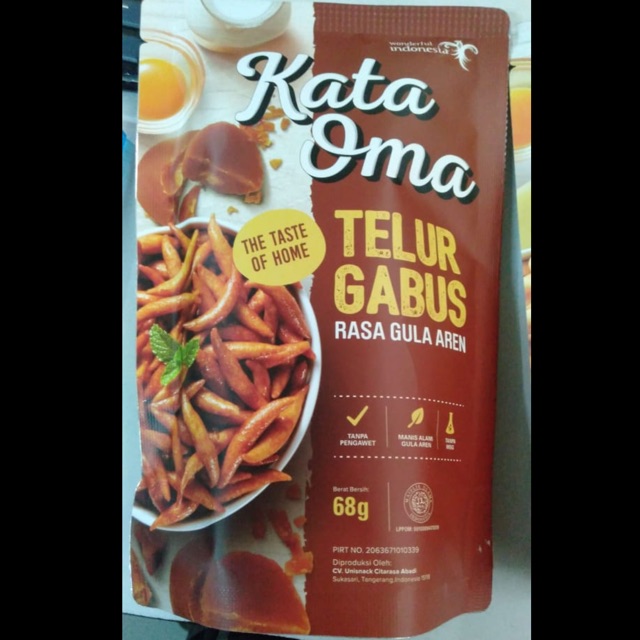 

Telor gabung rasa gula Aren