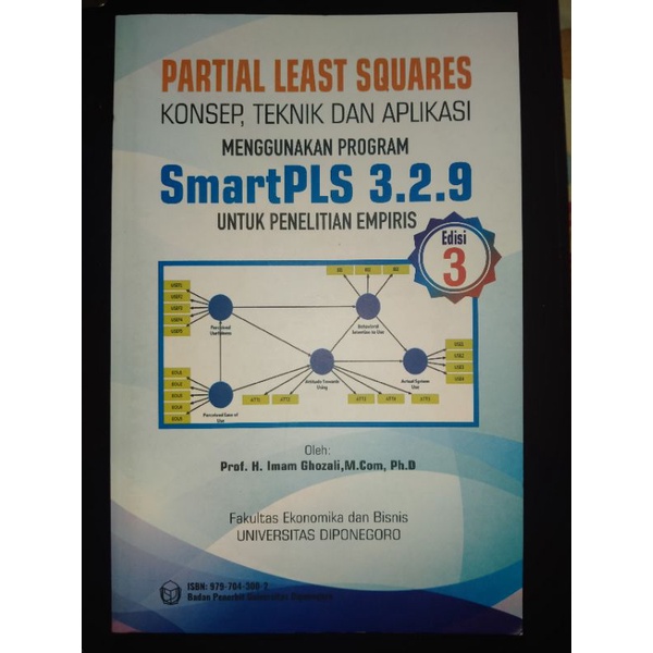 [PRELOVED] Partial Least Squares - Konsep, Teknik, dan Aplikasi Menggunakan SmartPLS 3.2.9 untuk Pen
