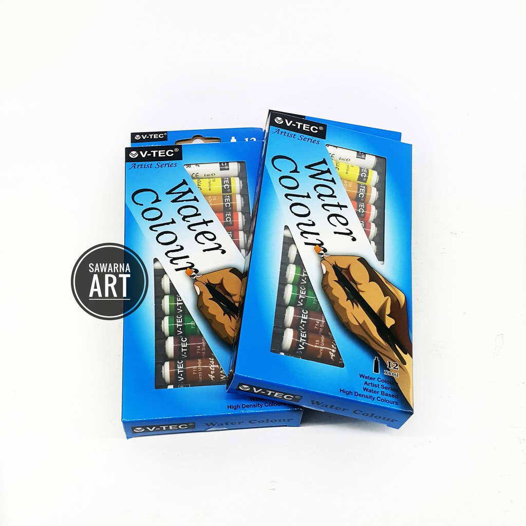 

V-Tec Watercolor 12 Colours Set