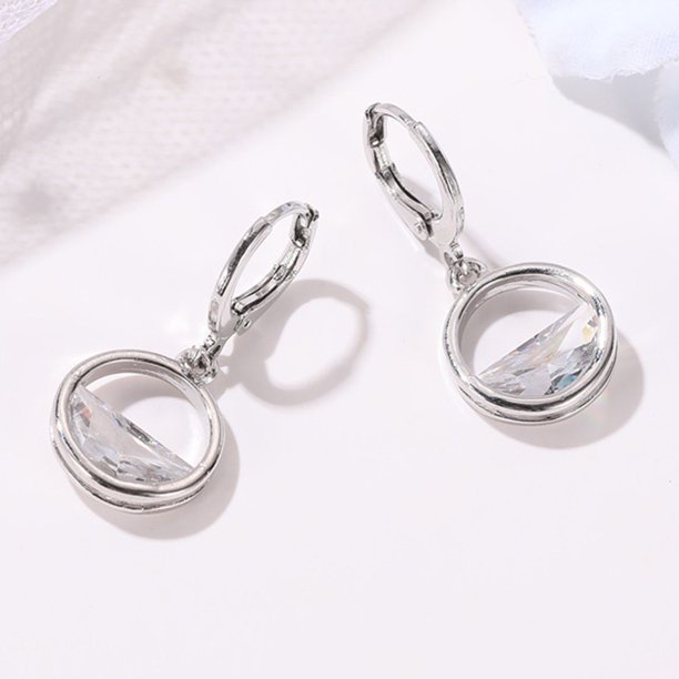 Set Kalung Anting Wanita Korea Berlian Model Air Laut Infinity Fashion Aksesoris Dalika