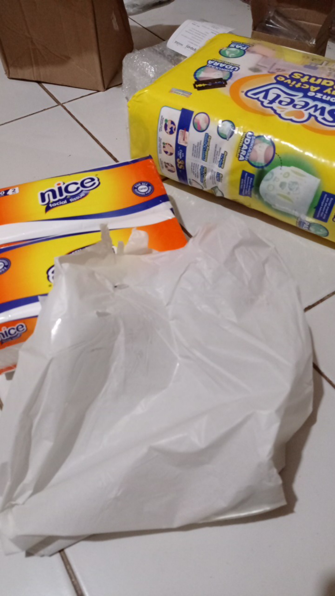 Tissue Nice 250 S - Tissue Facial Muka - Refill 250