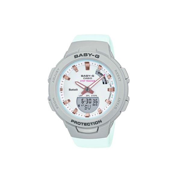 Jam Tangan Wanita Baby-G BSA-B100MC-8A Hijau Original Strep Tracker