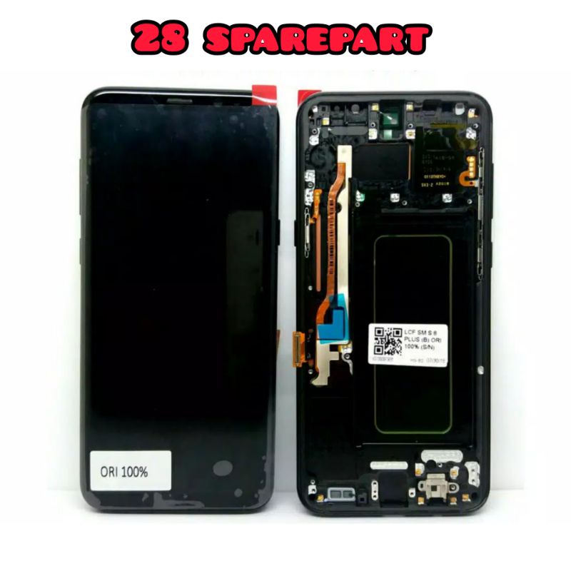 LCD FULLSET + FRAME SAMSUNG S8 PLUS ORIGINAL