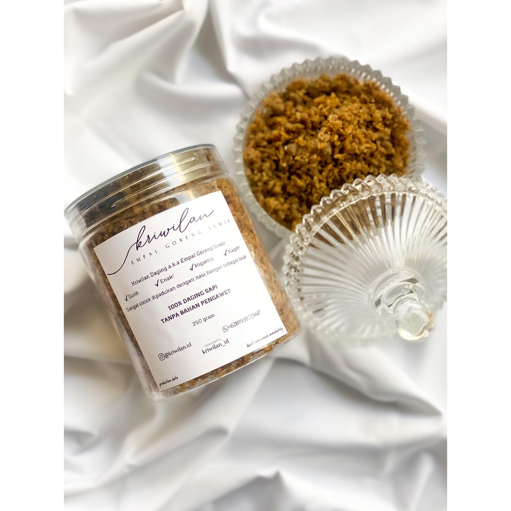 

Kriwilan Empal Goreng Suwir 250 gram