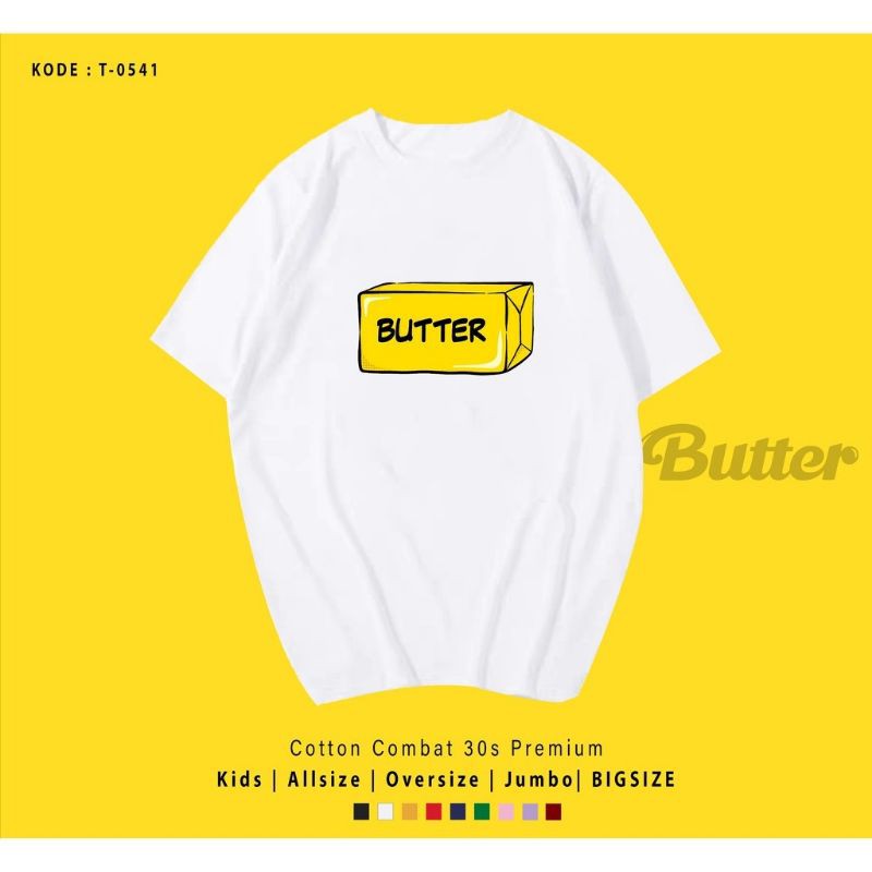 EDISI BUTTER BTS TSHIRT/TUMBLR TEE UNISEX PREMIUM