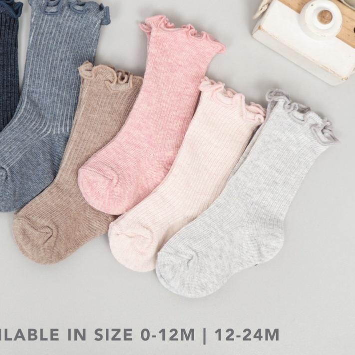➼ Mooi Ruffle Socks Kaos Kaki Anak Perempuan ✫