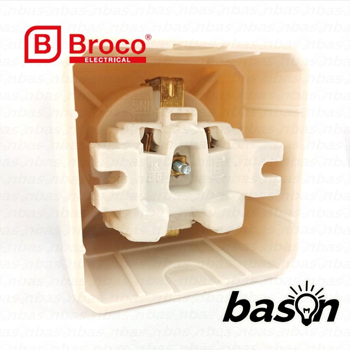 BROCO 15410 Socket Outlet Outbow - Stop Kontak