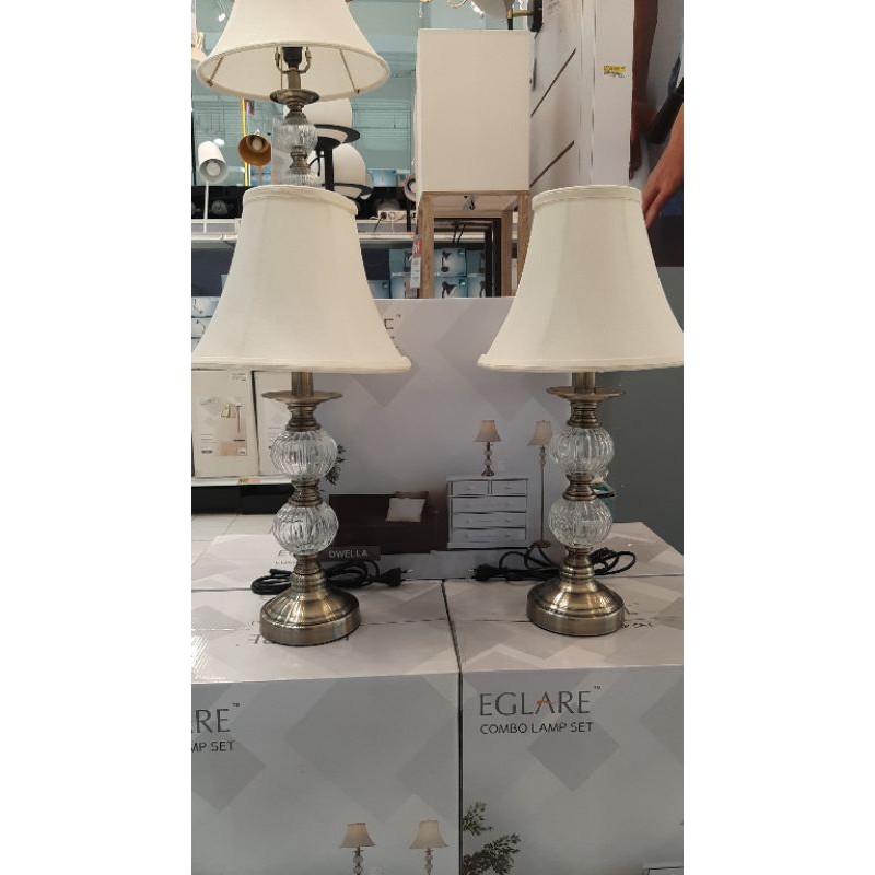 lampu hias meja lantai combo set pinno antique englare isi 3