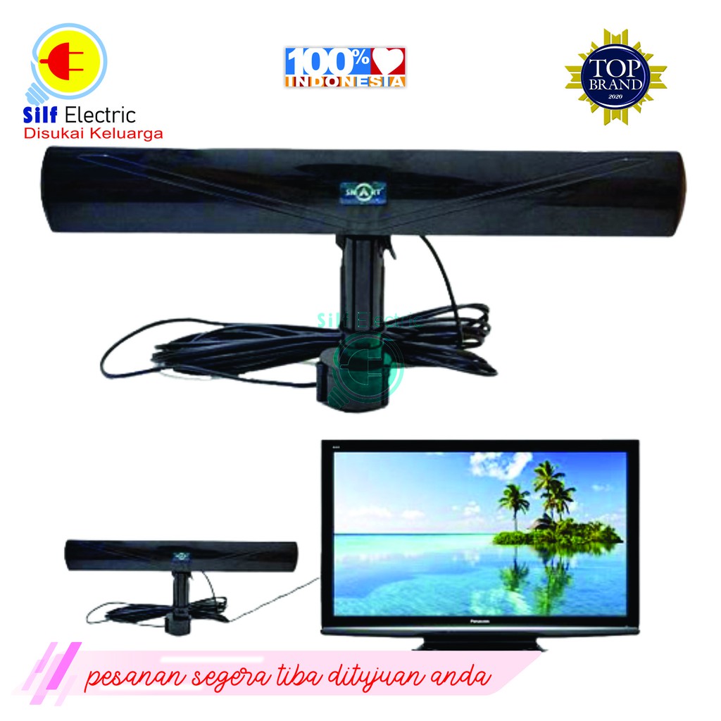 Antena TV Digital Intra INT-1000 DGT Remote Spesialis LED LCD TV