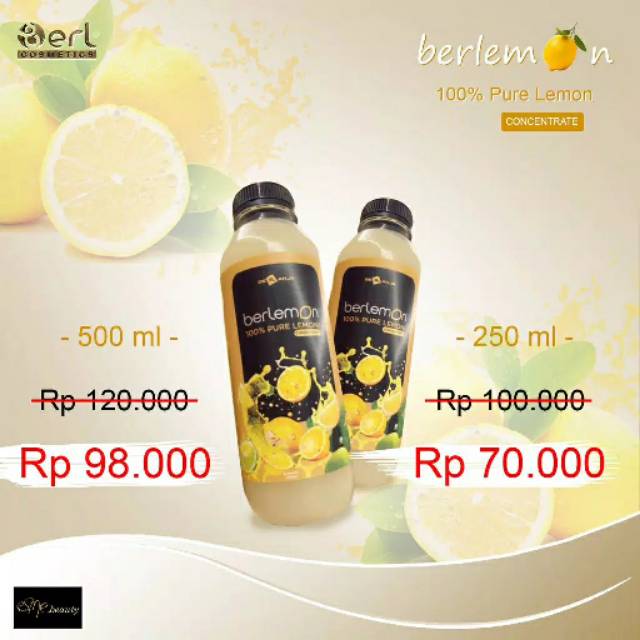 

BERLEMON / SARI LEMON / MINUMAN DIET