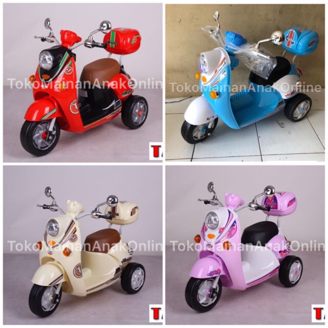  Motor  Aki  PROMO Scoopy PMB M338 Mainan  Anak  338 Shopee 