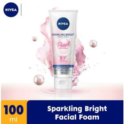 ☘️Yuri Kosmetik☘️ NIVEA Sparkling White Whitening Facial Foam