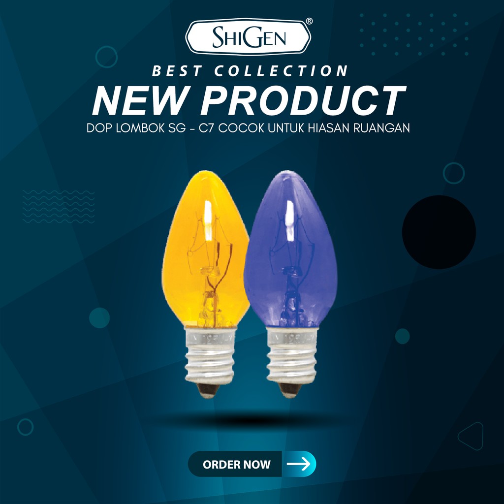 [GROSIR] Dop Cabe Lilin Lombok Shigen SG - C7 1 Box