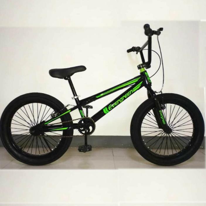 Murah Sepeda BMX Evergreen 3.0 Fatbike Remaja-Dewasa Fat Tire 20 Inci x 3.0 Steel OPC Gear Ratio