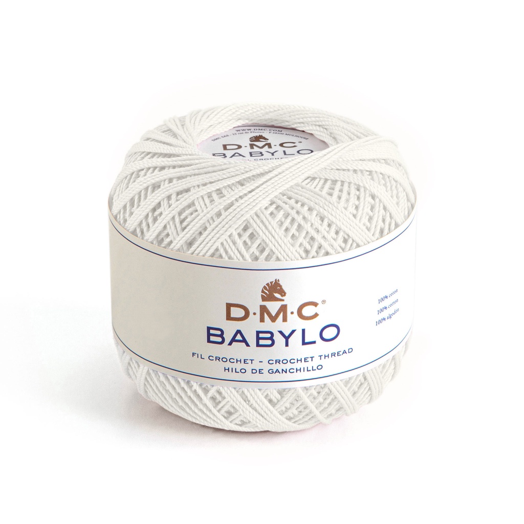 Benang Knit Crochet DMC Babylo 50 Gram - 3865 - Winter White