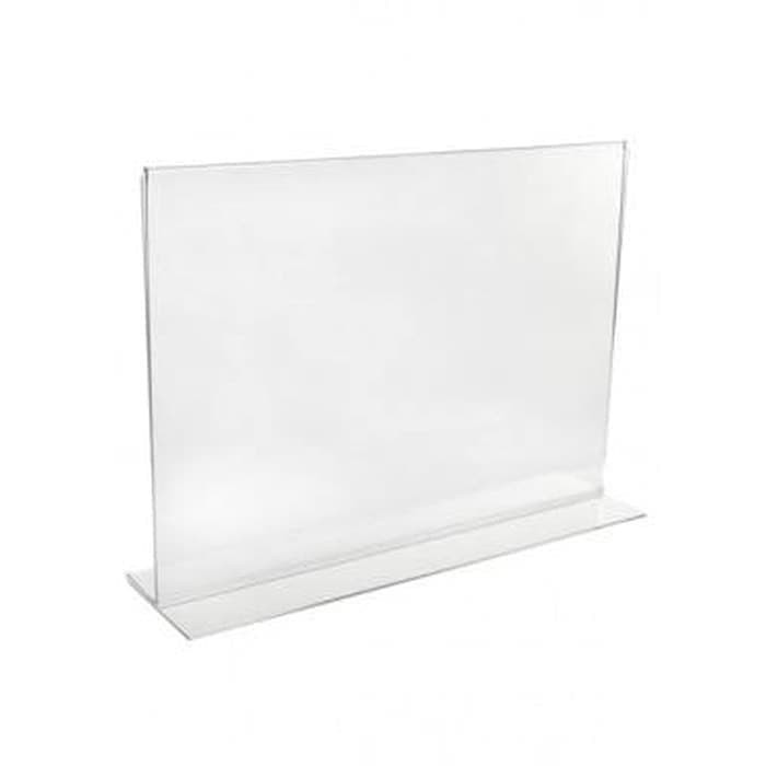 ACRYLIC TENT HOLDER A5 / AKRILIK A5 / landscape / A5 T