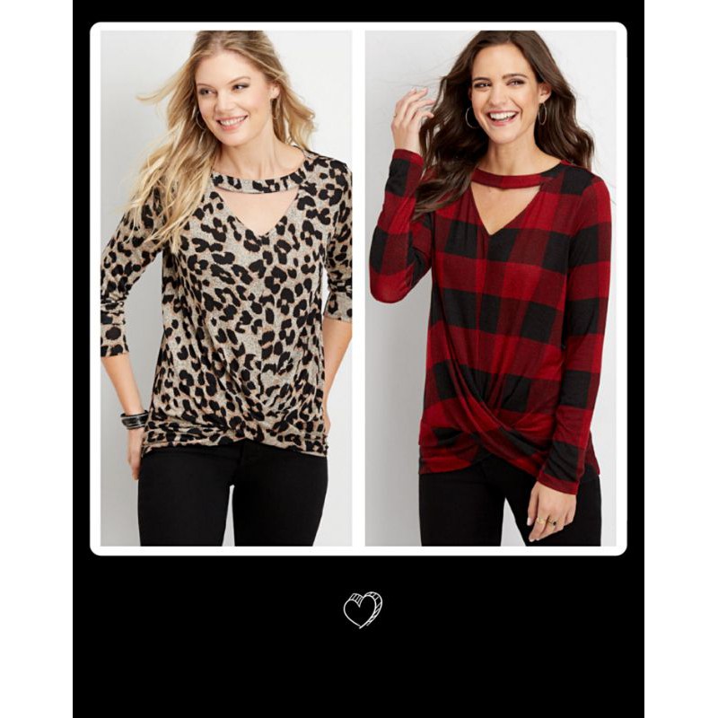 MAURICES KNIT BLOUSE