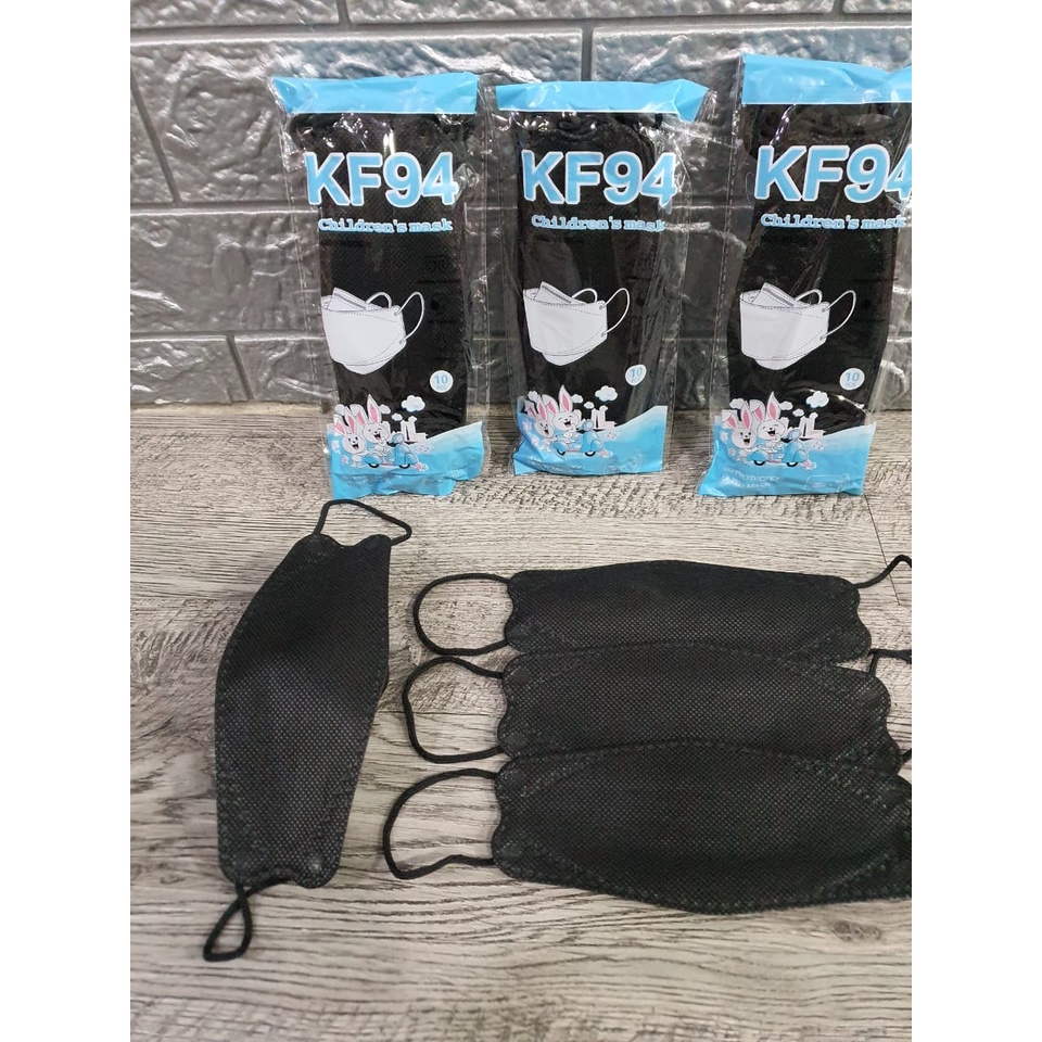 Masker KF94 anak isi 10 pcs Filter Aman Safety Higienis Kualitas Oke