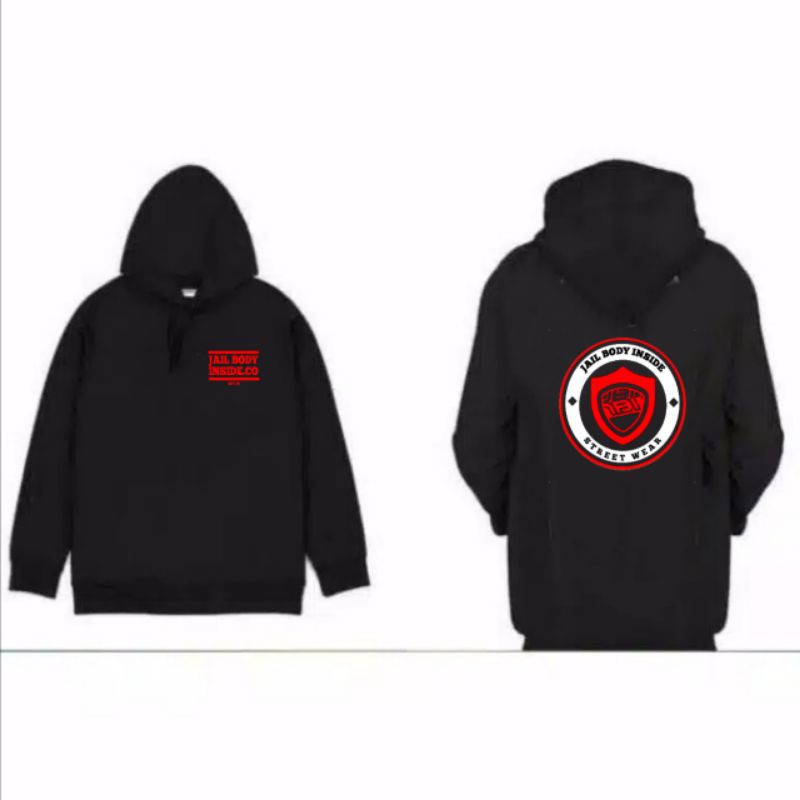 HOODIE JAIL BODY INSIDE LOGO JBI JAILBODY 100% PREMIUM HIGH QUALITY