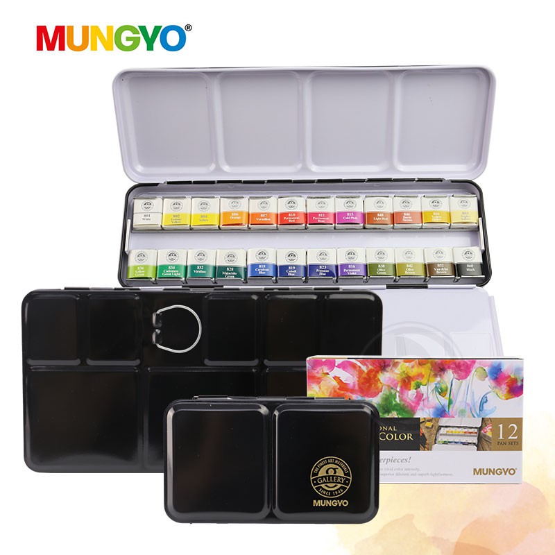 Mungyo Set Cat Air Spesial 12 18 24 Warna Dengan Kotak Mungyo Set Cat Air Spesial 12 18 24 Warna Dengan Kotak