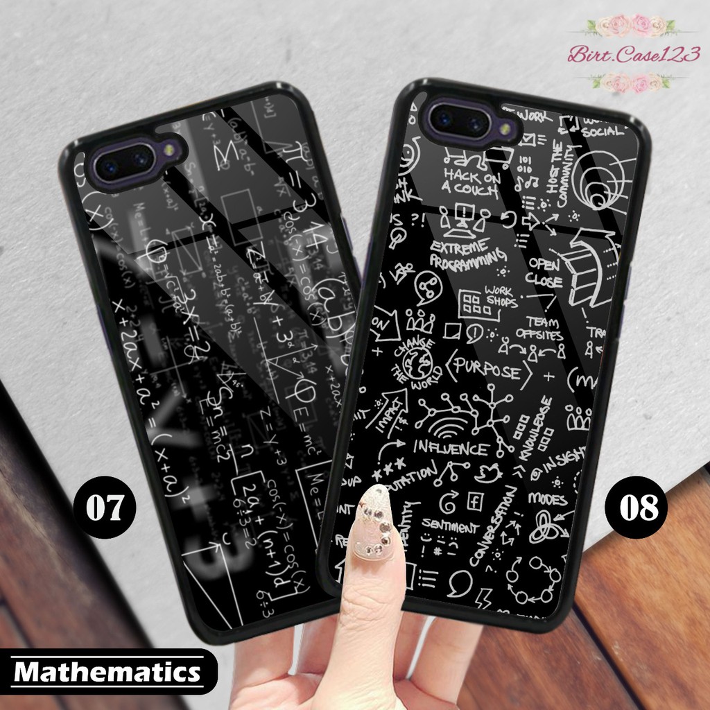 Hardcase 2D Glossy MATHEMATICS Oppo A9 A5 A11x A53 A32 A33 A71 A83 A52 A72 A92 2020 BC5401