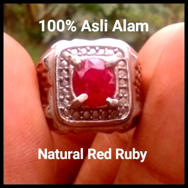 RUBI BURMA||BATU MIRAH KILAU ISTIMEWA||CINCIN NATURAL RUBY CUTTING ASLI ALAM