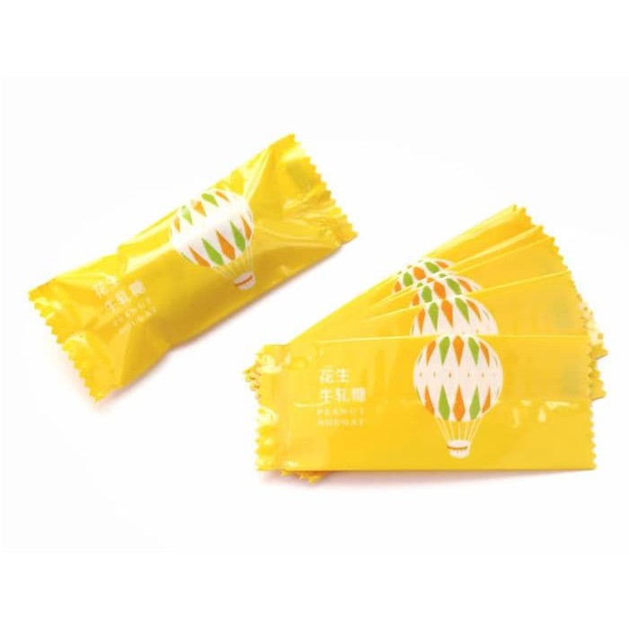 CVCV235 Plastik Nougat - Permen - Coklat Hot Air Balloon Yellow