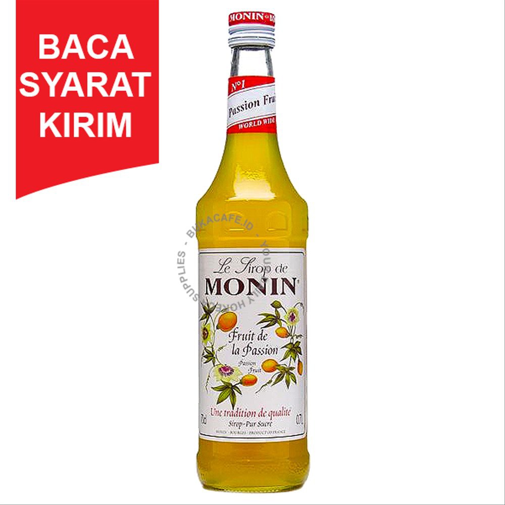 

Syrup Monin Fruit de la Passion 700ml - Sirup Passion Fruit Termurah