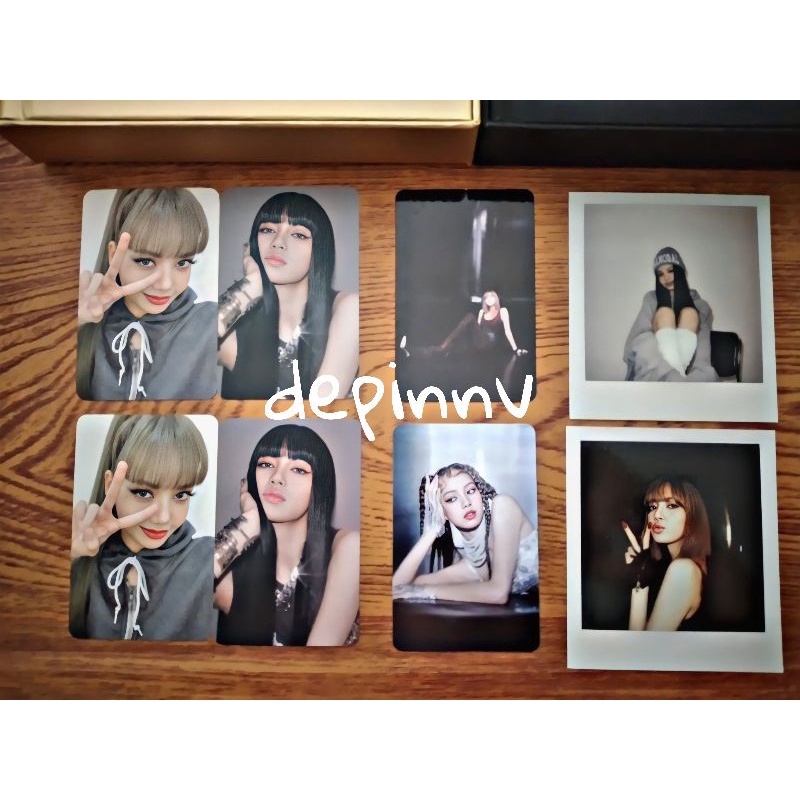 PC Lalisa - POB ktown - polaroid/postcard lalisa