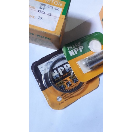 piston satu set/seker set vega zr over size75 ori NPP