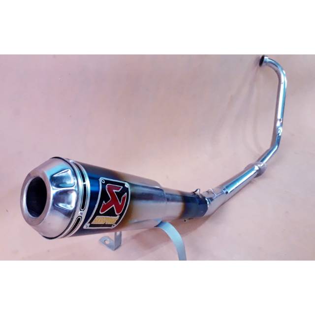 Knalpot Racing Akrapovic Jupiter Mx 135 Old, Jupiter Mx 135 New