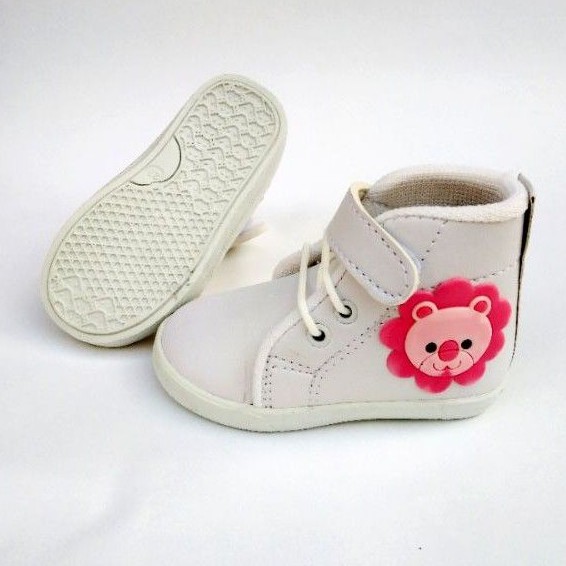 sepatu sneakers boot anak imut motif bunga terbaru