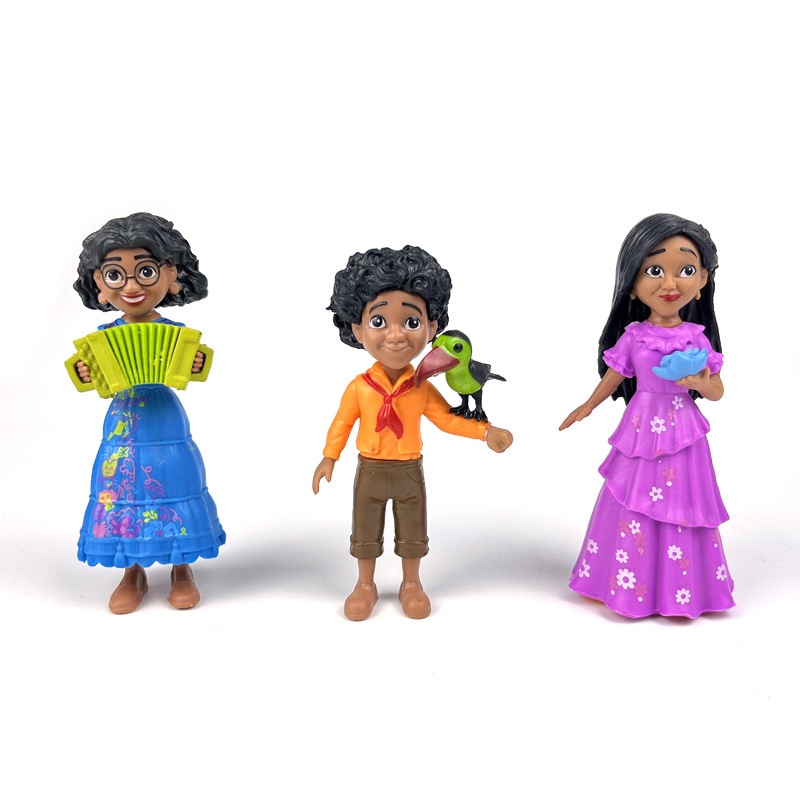 7pcs / set Mainan Action Figure Model Kartun Disney Film Encanto Mirabel Madrigal Untuk Hadiah Anak