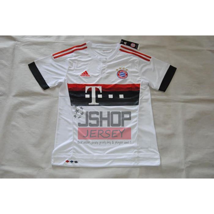 promo juara  Jersey Bayern Munchen Away 2015/16 - Putih, M