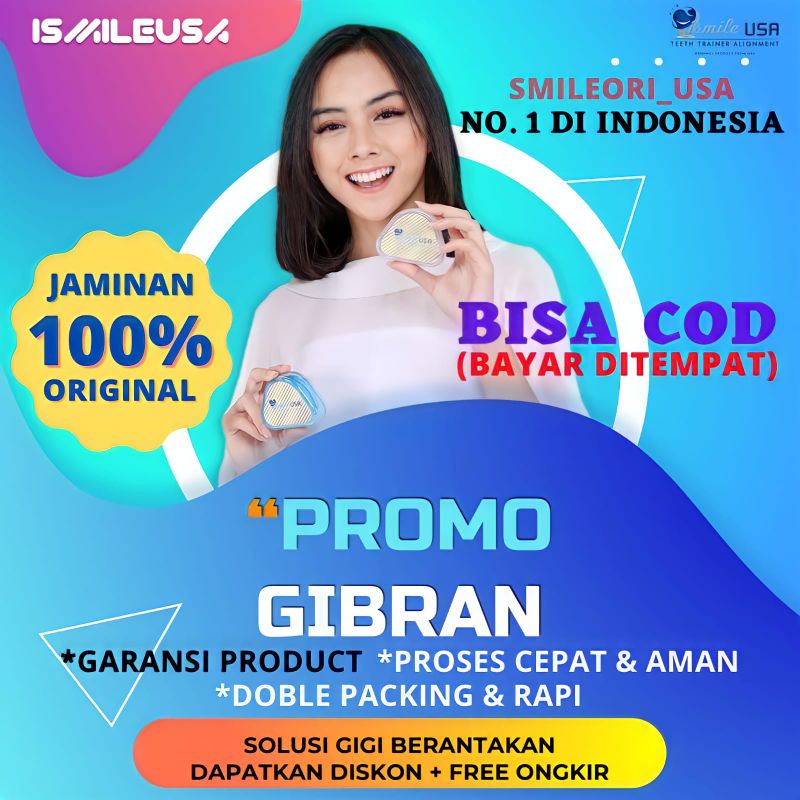100%Perapih Gigi USA / ismileUSA / Teeth Trainer ismileUSA / Perapih Gigi Ori