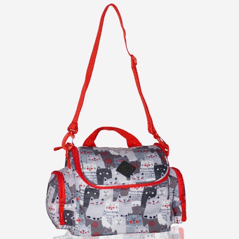 OKIEDOG FRECKLES COOLER BAG KITTY GREY