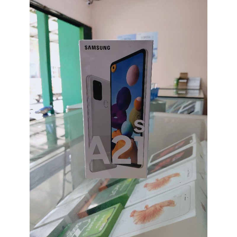 new Samsung A21s 6/128 segel garansi