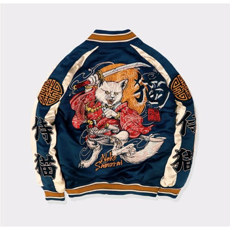 Memphisorigins Sukajan Nekosamurai Navy