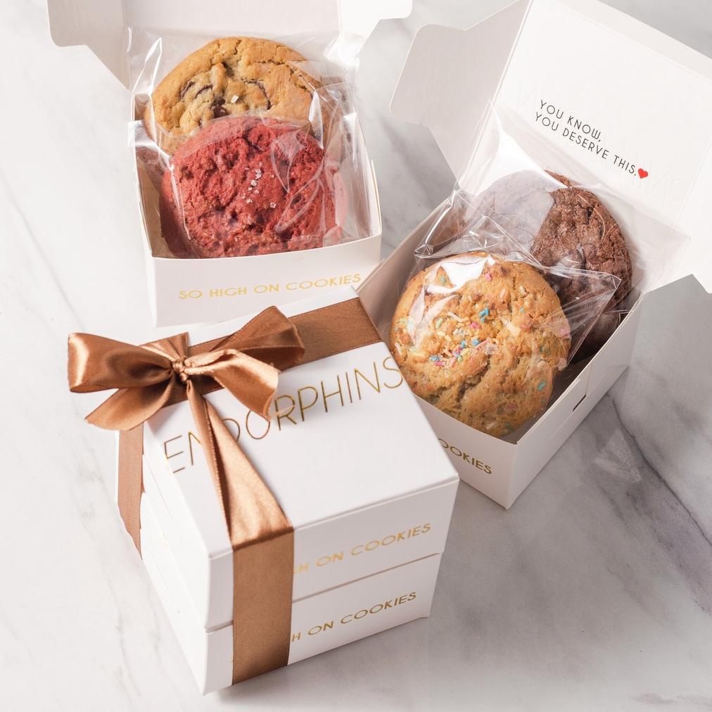 Endorphins' Hampers Package - Box of 4 Cookies