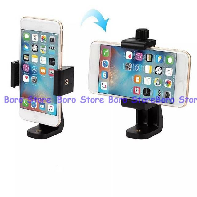 Holder Phone U Tripod HP Mount 360 vertikal horizontal