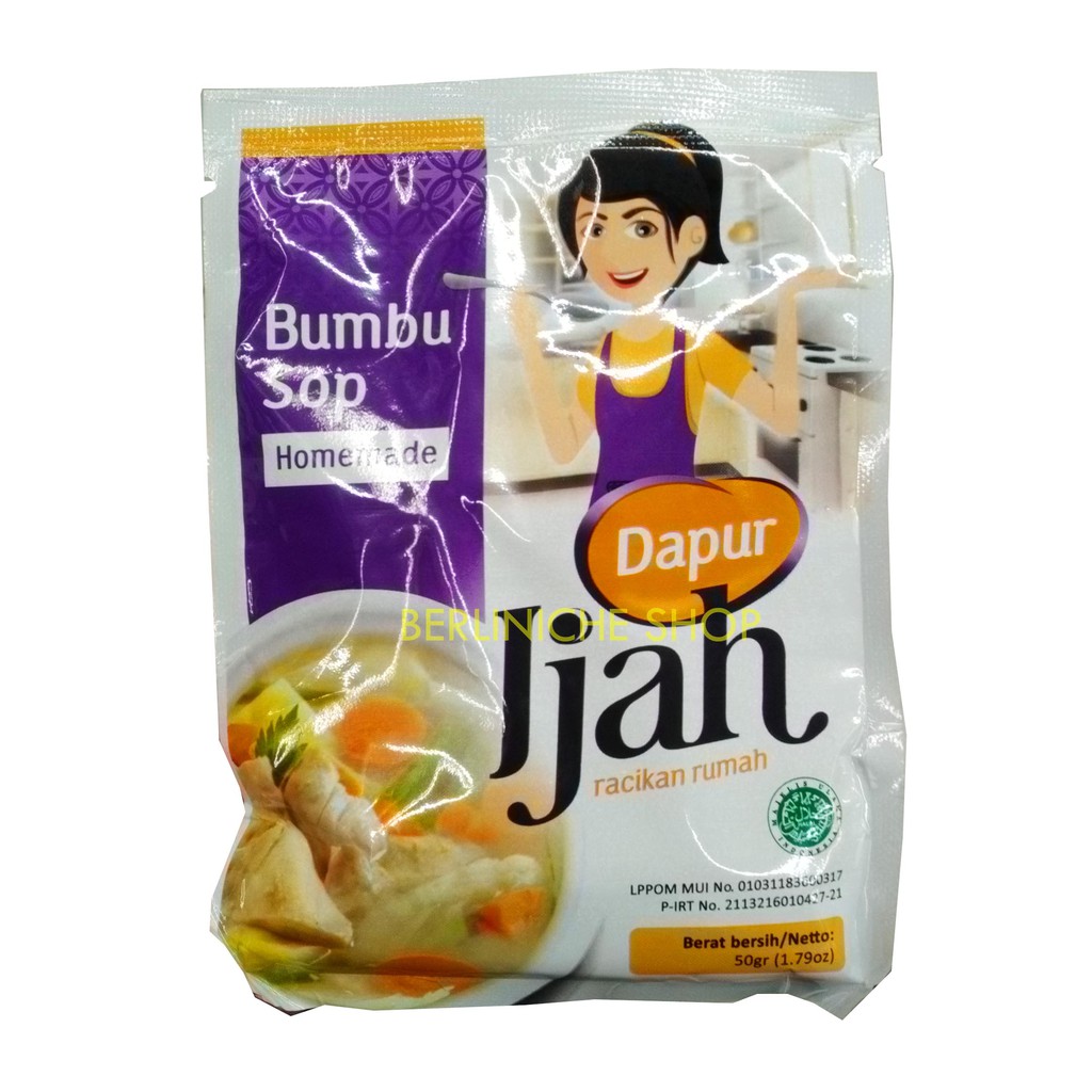 

Dapur Ijah Bumbu Sop 50gr