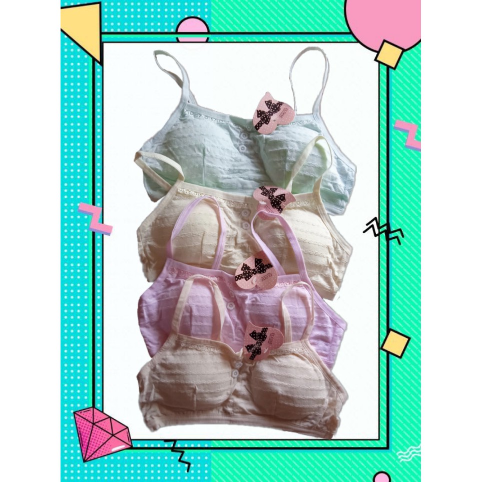 PCS MINISET BUSA KAIT REMAJA  BRA REMAJA SPORTY ZUMBA GYM OUTDOOR SENAM