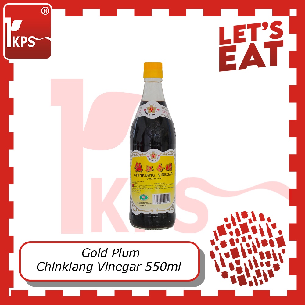 

Black Vinegar / Chinkiang "Gold Plum" / Cuka Hitam / Chinese Black Vinegar