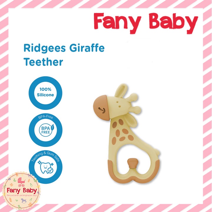 DR. BROWN'S MASSAGING TEETHER &quot;RIDGEES&quot; - GIRAFFE