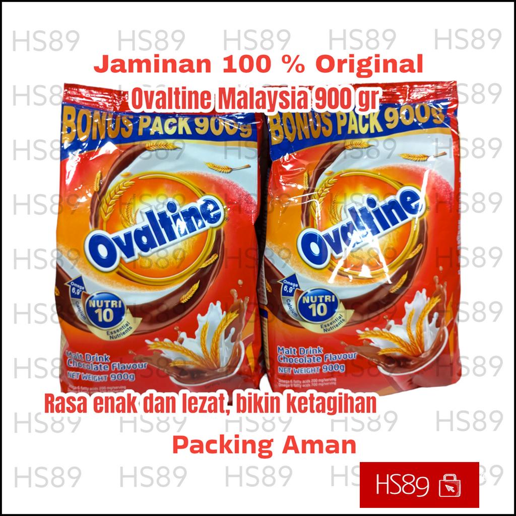 OVALTINE ORIGINAL MALAYSIA 900gr 820 + 80 gr