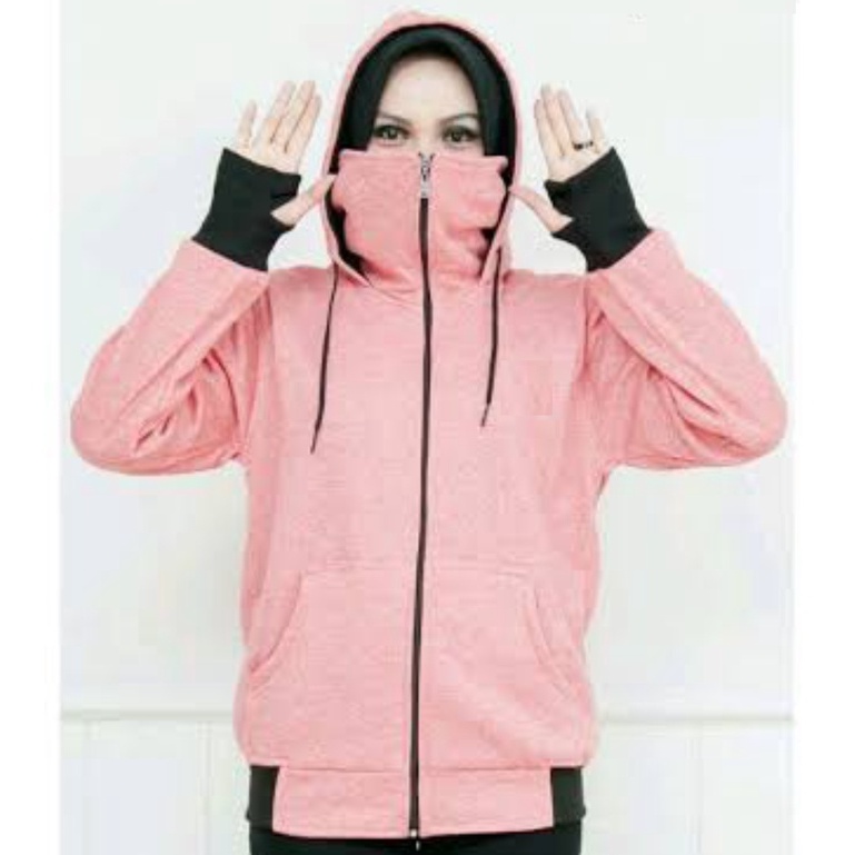 JAKET JUMBO ROUNDHAND NINJA PRIA WANITA DEWASA FLEECE POLOS TERBARU