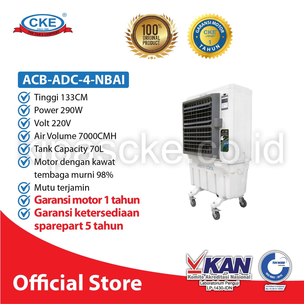 AIR COOLER MISTY COOL ACB-ADC-4-NBAI 220V PENYEJUK RUANGAN