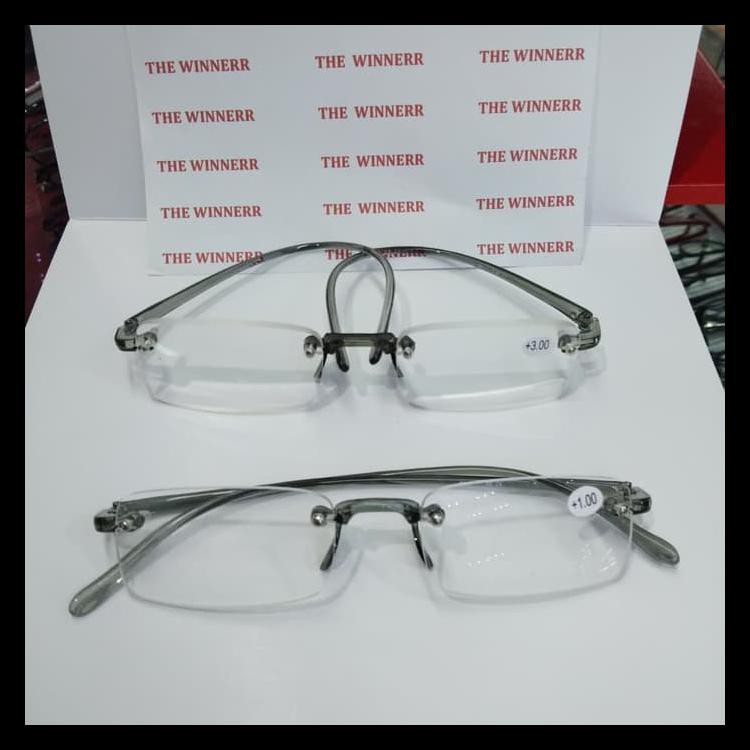 Kacamata Plus Baca Bor Anti Pecah Anti Patah