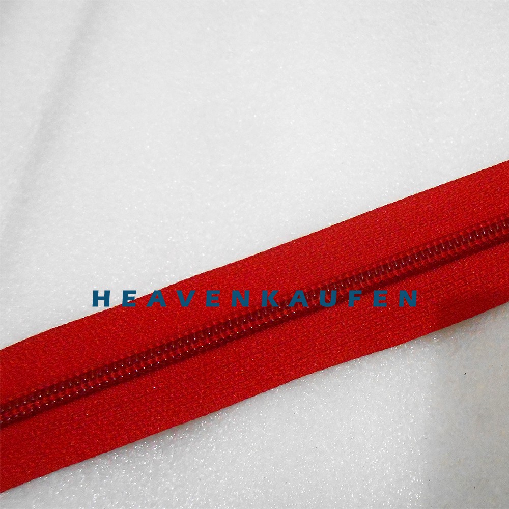 Resleting/Zipper YKK Merah No.5 Meteran